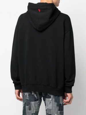 Feathers Necklace Over Hoodie