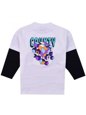 COUNTY CUBE DBL SLEEVES TEE