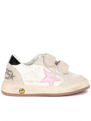 BALLSTAR NAPPA UPPER SUEDE TOE AND SPUR LEATHER STAR