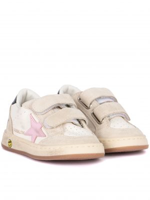 BALLSTAR NAPPA UPPER SUEDE TOE AND SPUR LEATHER STAR