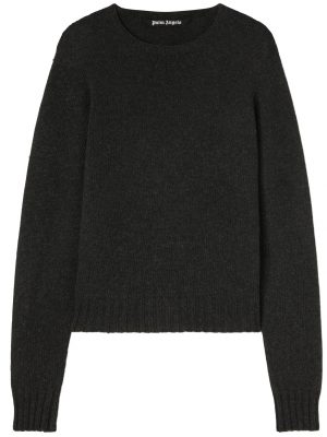 CURVED LOGO SWEATER