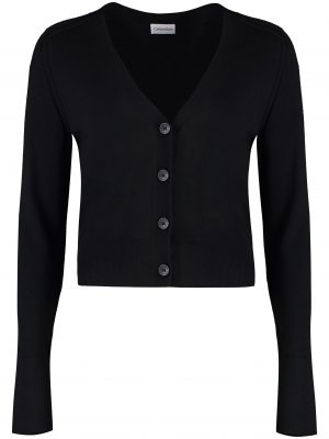 MERINO WOOL V-NECK CARDIGAN