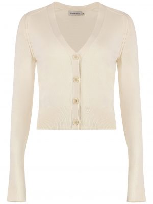 MERINO WOOL V-NECK CARDIGAN