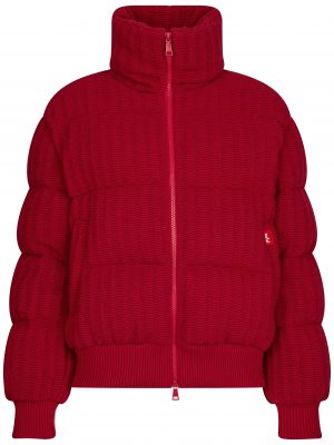 BUBBLE UP KNIT RIB DOWN JACKET