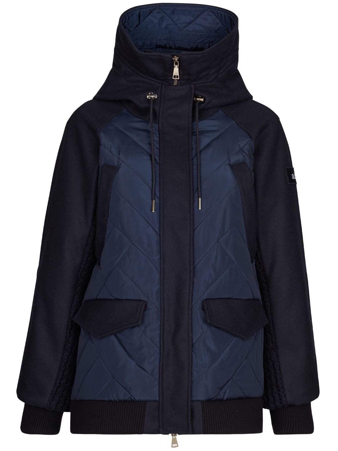 OVERSIZE HOODIE PADDED JACKET