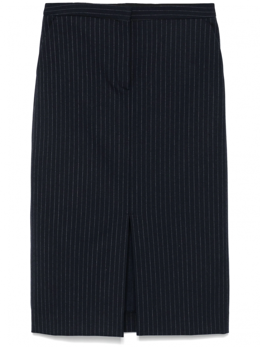 PINSTRIPE MIDI LENGTH SKIRT