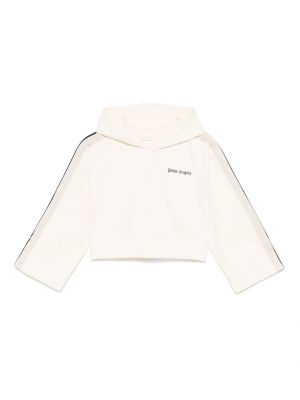 NEW TRACK CROPPED HOODIE