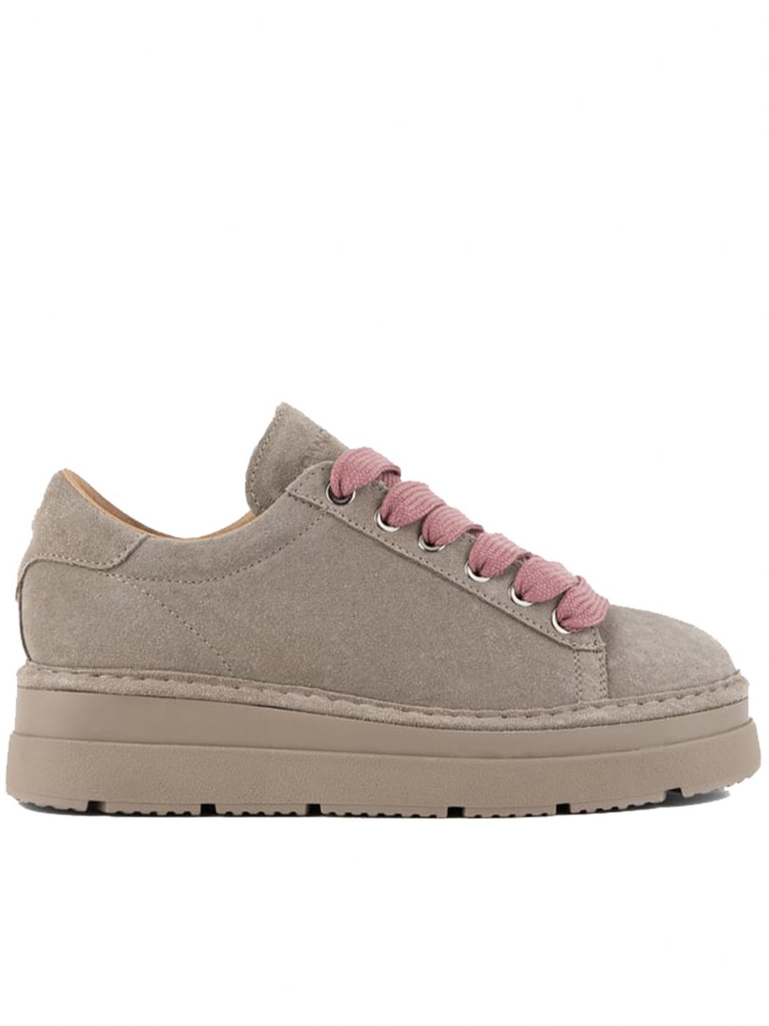 LACE-UP SHOE SUEDE MICROFIBRE