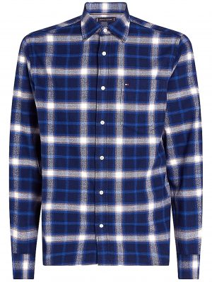 BRUSHED SHADOW CHECK SHIRT