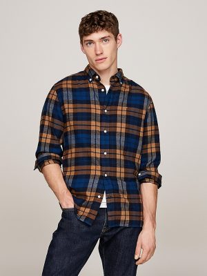 BRUSHED BLACKWATCH SHIRT