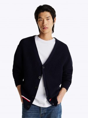 STRUCTURE GLOBAL STRIPE CARDIGAN