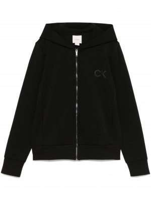 SATIN CK REGULAR ZIP HOODIE