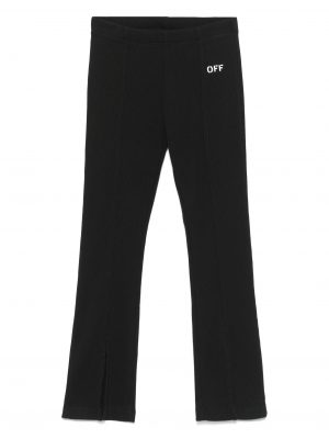 OFF STAMP CLEAR RIBBED PANT